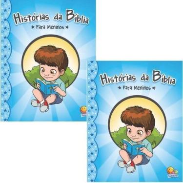 Imagem de Combo 2 Livros Histórias da Bíblia...Meninos  Ilustrada Infantil  SBN 