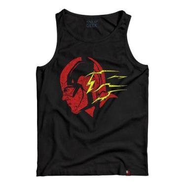 Imagem de Camiseta Regata Flash Super Heroi Camisa Série The Flash - KING OF GEE