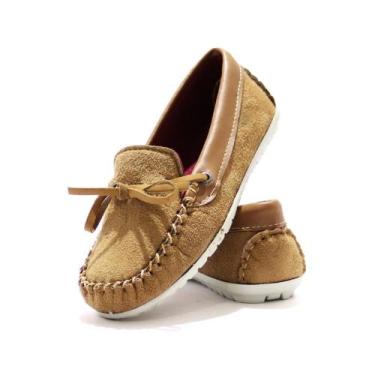 Imagem de Mocassim Infantil Amanda Block Conforto E Estiloso Com Costura Aparent