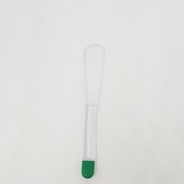 Imagem de Kit 3 espátulas Patê Geleia Manteiga Acrílico - Deluma Plásticos, Verd