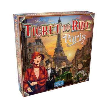 Imagem de Galápagos, Ticket to Ride: Paris, a partir de 8 anos, Família, 2 a 4 jogadores, partidas de até 15 min.]