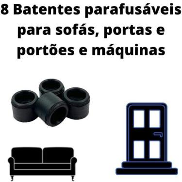 Imagem de 8 Batente/Batedor/Sapata Para Porta/Sofá/Máquina 2,5x2,7x6 - VABADUS