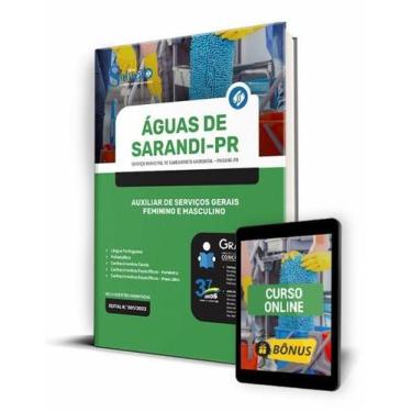 Imagem de Apostila Águas de Sarandi - PR - Auxiliar de Serviços Gerais (Feminino