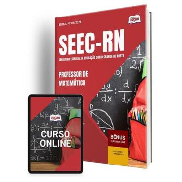 Imagem de Apostila SEEC-RN 2024 - Professor de Matemática