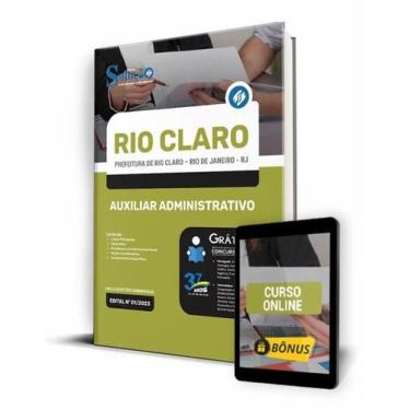 Imagem de Apostila Prefeitura de Rio Claro - RJ - Auxiliar Administrativo