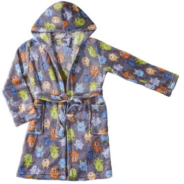 Imagem de Roupão Infantil Microfibra com Capuz Macio e Quentinho