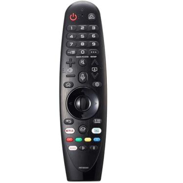 Imagem de AKB75855501 Controle remoto Voice Magic para LG OLED QNED NanoCell Webos Smart TV Magic controle remoto substituição AN-MR20GA MR19BA MR18BA MR650A, com função de ponteiro