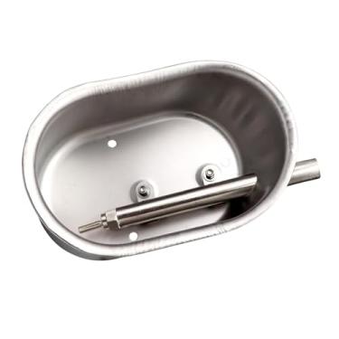 Imagem de Gralara Bebedouro Automático para Porcos Bebedouro para Gado Leitões para Serviços Pesados Tigela para Beber Água para Porcos Tigela para Beber Água para, L