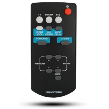 Imagem de Controle remoto de substituição FSR60 WY57800 para Yamaha Soundbar