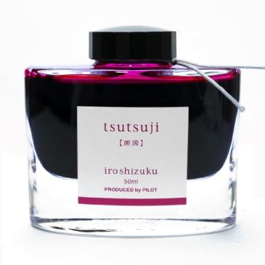 Imagem de Pilot Tinta para caneta-tinteiro Iroshizuku – Frasco de 50 ml – Azaleia Tsutsuji (Magenta) (Importação do Japão)