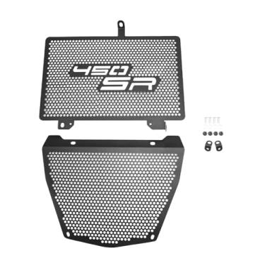 Imagem de REWOLFNUS Protetor de radiador para refrigerador de motor, protetor de grade do radiador, protetor de óleo para CFMOTO 450SR 450SS 2022-2024