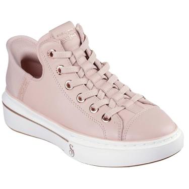 Imagem de Skechers Snoop Dogg:Snoop One-og Couro Hands Free Slip-ins Tênis feminino, Blush, 39