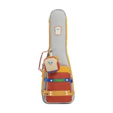 Imagem de Amagogo Ukulele Gig Bag Ukulele Case Ukulele Mochila de ombro duplo para performance de palco, 23 and 24 Inch