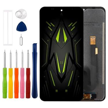 Imagem de [Novo] Duotipa 16.7 cm tela LCD digitalizador substituição para Ulefone Armor 22 com kit de ferramentas de reparo técnico - preto.