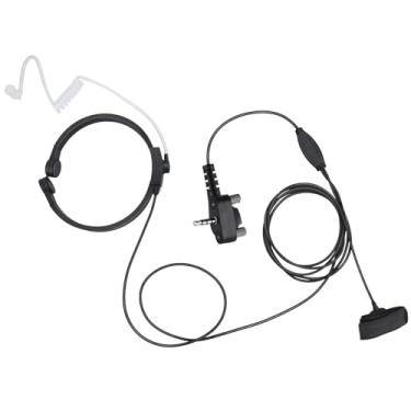 Imagem de Renastar microfones táticos para garganta com fone de ouvido PTT fones de ouvido para garganta microfone de pescoço para rádio bidirecional Motorola Vertex padrão VX-231 VX-261 VX-424 EVX-261 EVX-531