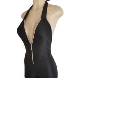 Imagem de Macaquinho macacão curto feminino tecido cirrê Academia - AA Collectio