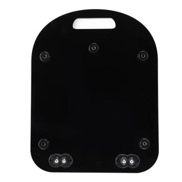 Imagem de Bandeja Deslizante do Liquidificador Com Alça e Almofadas Protetoras, Tapete Deslizante do Misturador, Bandeja Deslizante para Eletrodomésticos de Bancada de Cozinha para (BLACK)