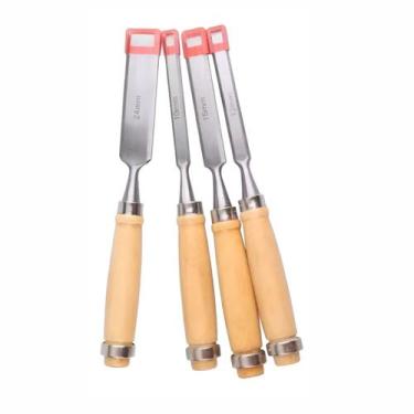 Imagem de Kit Jogo 4 Formão Para Entalhar Madeira Goiva Para Xilogravura - Profi