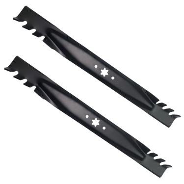 Imagem de KEDAKEJI Lâminas de cortador de grama compatíveis com corte MTD de 116 cm, Cub Cadet XT1 XT2 LT46 LTX1045 LTX1046 RZT L46, substituição de lâmina de mulching Troy-Bilt para 942-04290-X 742-04244