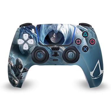 Imagem de Head Case Designs Officially Licensed Assassin's Creed Altaïr Hidden Blade Key Art Vinyl Faceplate Sticker Gaming Skin Decal Cover Compatible With Sony PlayStation 5 PS5 DualSense Controller