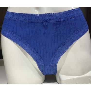 Imagem de Tanga Lycra Renda Ref. 138086 - Duloren, EG, Azul royal