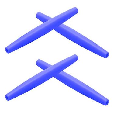 Imagem de 2 pares de meias de substituição azuis para óculos de sol Oakley Crosshair New 2012 OO4060