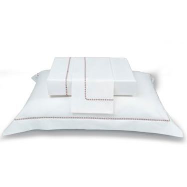 Imagem de FRONHA ETERNA FARFALLA TERRACOTA PERCAL 200 FIOS - 50X90