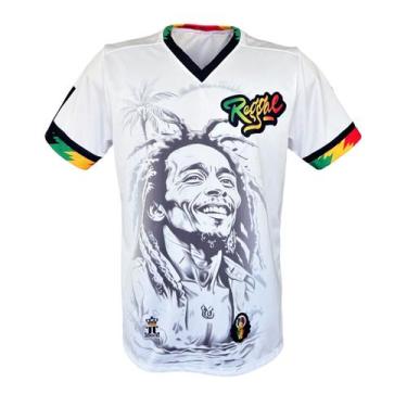 Imagem de Camiseta Bob Marley Reggae Rastafári Original Exclusiva - JOTAZ, G, Es