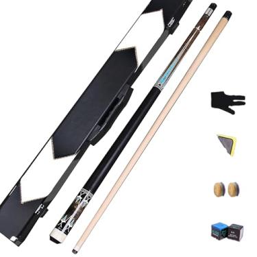 Imagem de Taco de Bilhar com Madeira Premium, Construção Precisa e Acabamento Sofisticado para Partidas Profissionais (A Tacos de bilhar e acessórios+ barril box, 12.75mm)