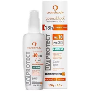 Imagem de Cosmoblock UV Protect FPS 70 Control Fluid 100g - CosmoBeauty