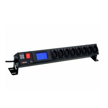 Imagem de Filtro de Linha TS Shara Protetor SMART 8T10A DISP - 578  Preto  Bivolt