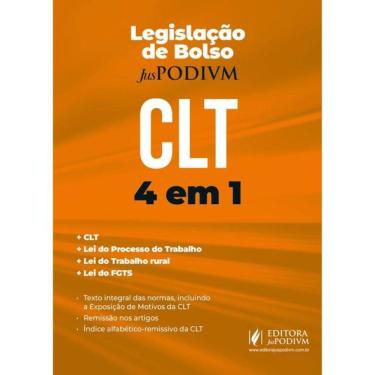 Imagem de Legislação De Bolso Clt 4 Em 1 - 2025
