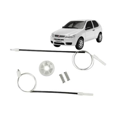 Imagem de Kit Reparo De Maquina De Vidro Elétrico Palio 2 Portas