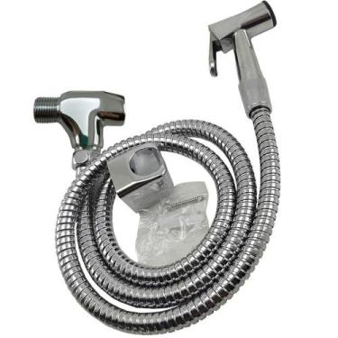 Imagem de Desviador Chuveirinho Inox Gatilho para Ducha Aquecedor Solar e Gás  A