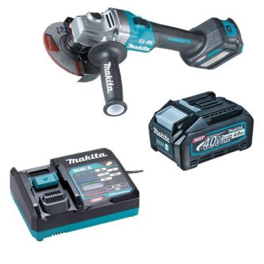 Imagem de Esmerilhadeira Ang 4-1/2" 40v XGT GA023 4.0Ah Makita 110v