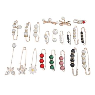 Imagem de Calças de Broche de Pérolas Clipes de Cintura, Pinos de Segurança Mais Apertados da Moda para Colares Bolsas de Chapéus Com Plugues Nas Duas Extremidades, Servindo a um Propósito