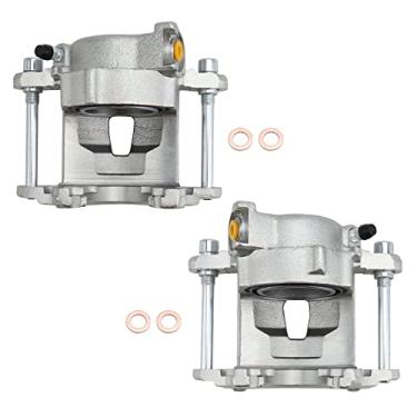 Imagem de DRIVESTAR Pinças de freio dianteiras 184071 184072 selecionadas para Avanti, Buick, Chevy, GMC, Isuzu, Oldsmobile, modelos Pontiac, novo par dianteiro de pinça de freio