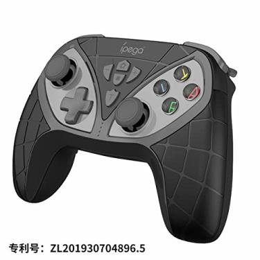 Imagem de Controle Wireless Pro Controller Ípega Nintendo Switch e Switch Lite PC Play 3 PS3 Android Sem fio giroscópio motion control Homem Aranha Preto