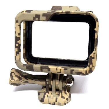 Imagem de Suporte Armação Moldura Frame Camuflado Cinza Gopro Hero 8