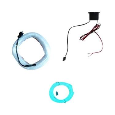 Imagem de 5m Flexível Tira Led Interior Do Carro Atmosfera Iluminação Usb Diy De