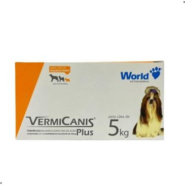 Imagem de VermiCanis Plus 5kg c/ 40 Comprimidos de 400mg