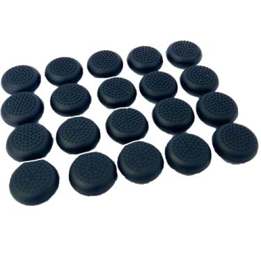 Imagem de UPONEW 20 Peças De Tampas Silicone Para Controle Polegar, Substituição Meta Quest 3/2/1 (Preto)