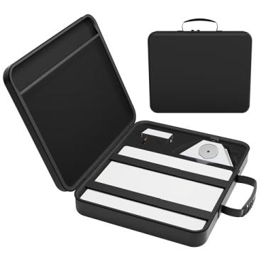 Imagem de EAZUSE Estojo De Viagem Leve Starlink Mini, Ultrafino, Preto, Bolsa Rígida Star Link Para Acessórios, À Prova D'Água