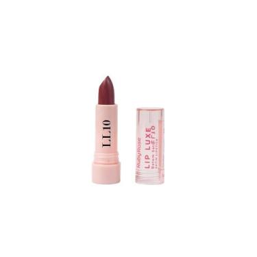 Imagem de Batom Satin Lip Luxo Ruby Rose, LL10