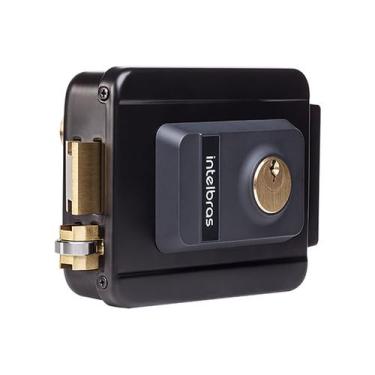 Imagem de Fechadura Elétrica De Cilindro FX2000 Preta - INTELBRAS