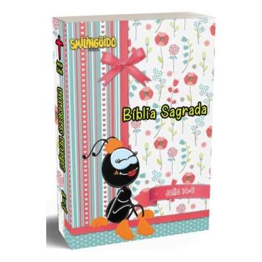 Imagem de Bíblia Para Crianças - Possui No Verso Da Bíblia Uma Mensagem Alertand