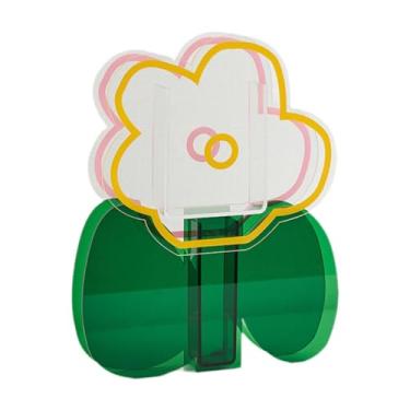 Imagem de predolo Conjunto de 2 vasos de acrílico para flores, recipiente decorativo para mesa