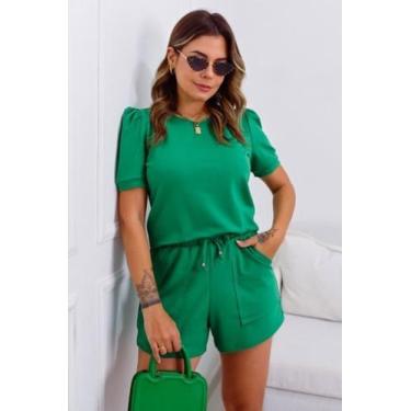 Imagem de Conjunto feminino molecotton loli verde