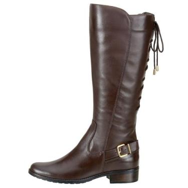 Imagem de Bota Montaria  Feminina Cano Longo feita em Couro sl.borr. - Fierre, C