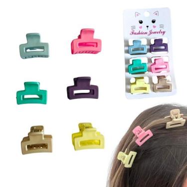 Imagem de Kit 6 unds mini Presilhas prendedor de Cabelo infantil - Fashion Jewel